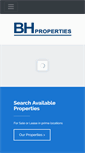 Mobile Screenshot of bhproperties.com